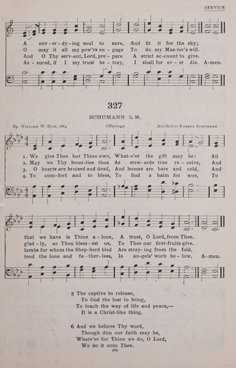 The New Baptist Praise Book: or hymns of the centuries page 289
