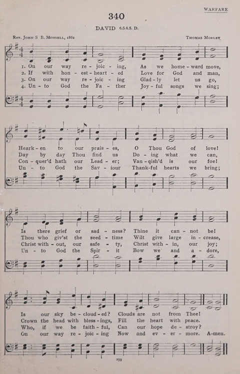 The New Baptist Praise Book: or hymns of the centuries page 299