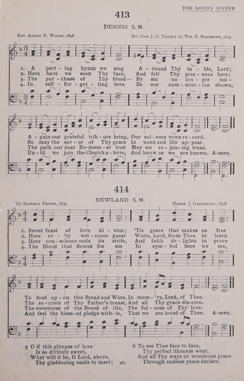 The New Baptist Praise Book: or hymns of the centuries page 365