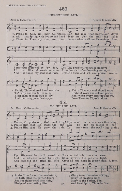 The New Baptist Praise Book: or hymns of the centuries page 396