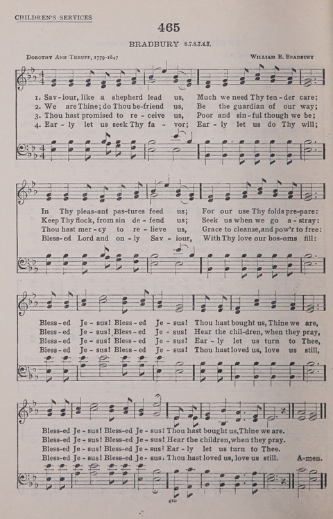 The New Baptist Praise Book: or hymns of the centuries page 410