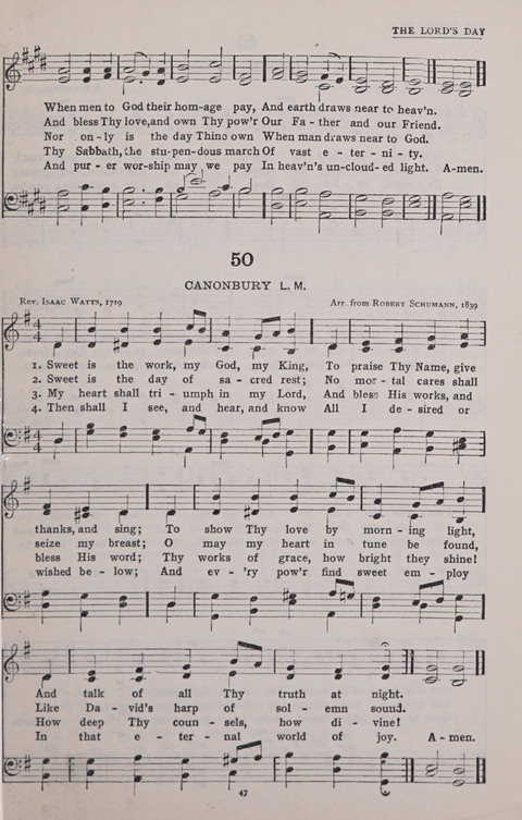 The New Baptist Praise Book: or hymns of the centuries page 47