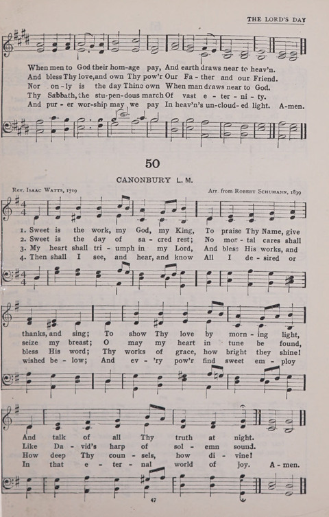 The New Baptist Praise Book: or hymns of the centuries page 47