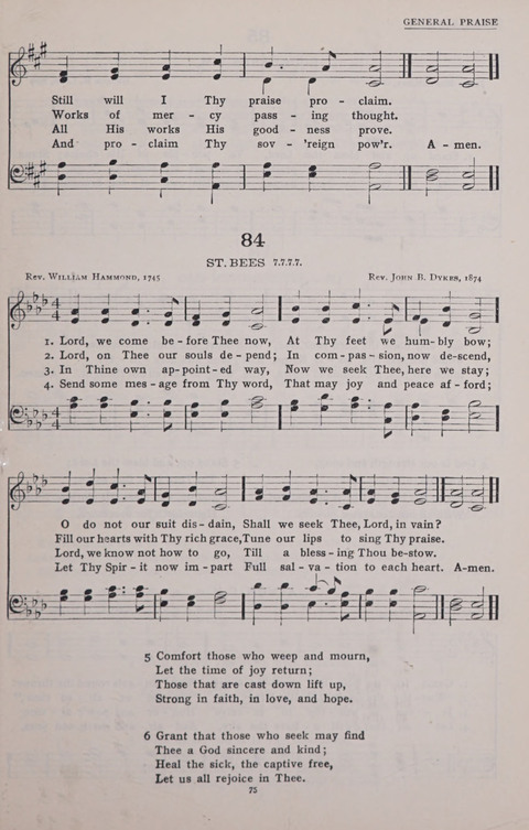 The New Baptist Praise Book: or hymns of the centuries page 75