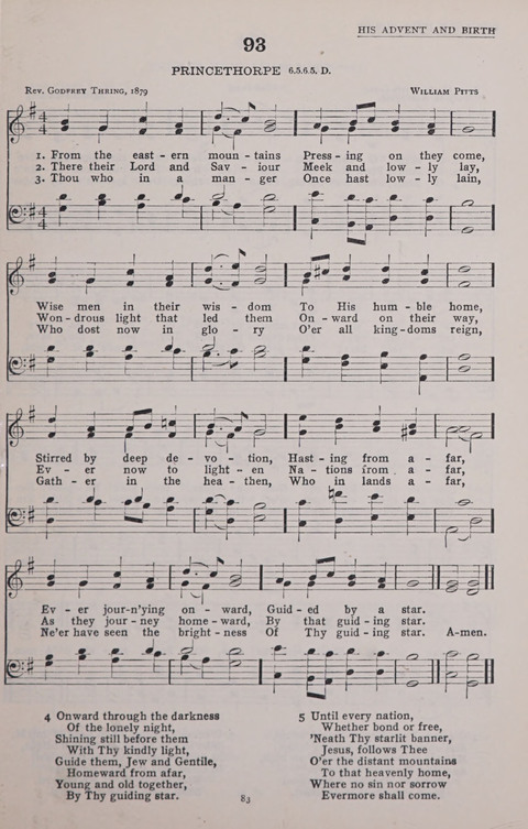 The New Baptist Praise Book: or hymns of the centuries page 83