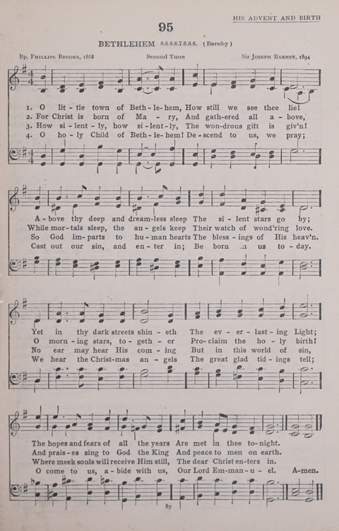 The New Baptist Praise Book: or hymns of the centuries page 87