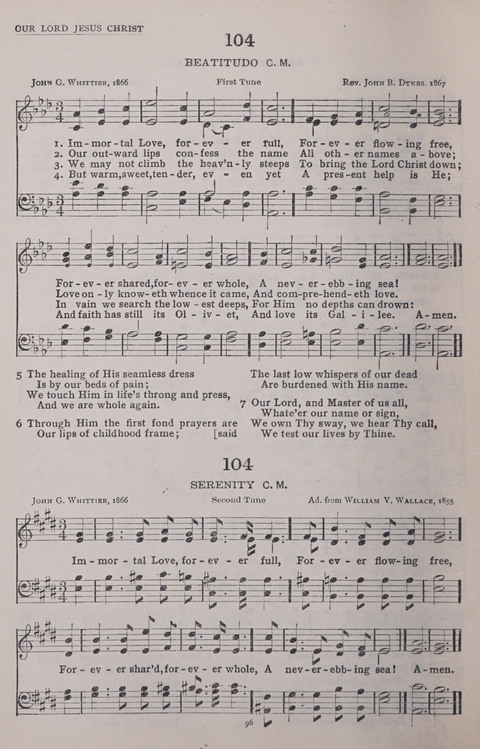 The New Baptist Praise Book: or hymns of the centuries page 96