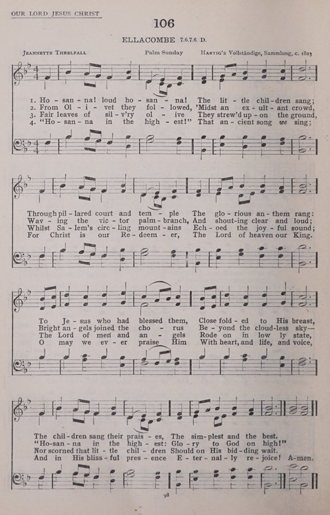 The New Baptist Praise Book: or hymns of the centuries page 98
