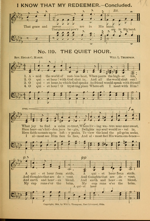 The New Century Hymnal page 119