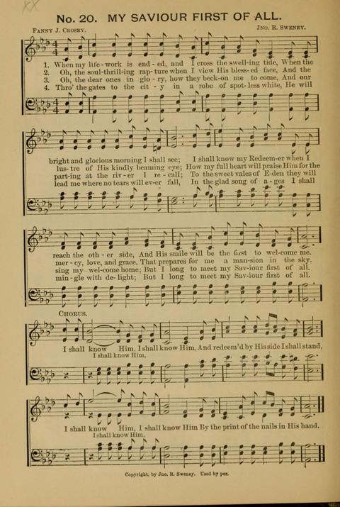 The New Century Hymnal page 20