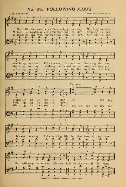 The New Century Hymnal page 65