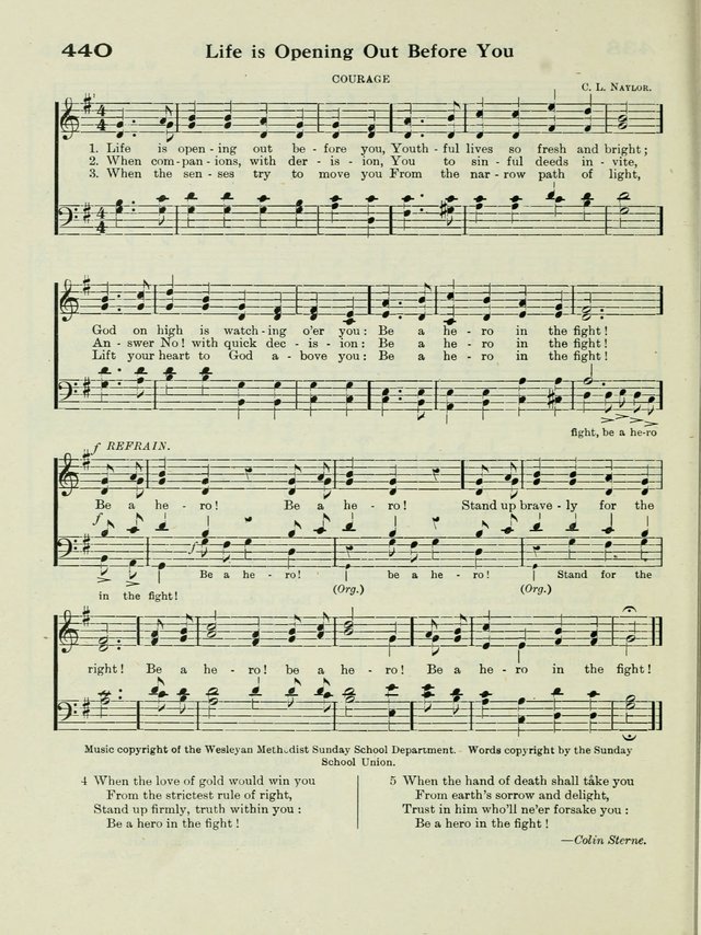 The New Canadian Hymnal: a collection of hymns and music for Sunday schools, young people