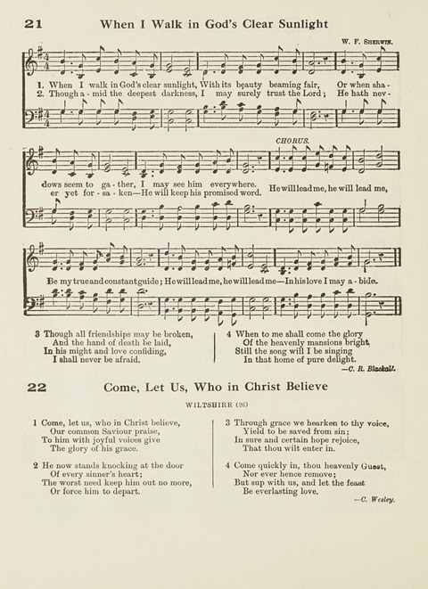 The New Canadian Hymnal: a collection of hymns and music for Sunday schools, young people