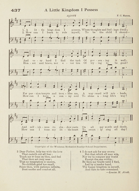 The New Canadian Hymnal: a collection of hymns and music for Sunday schools, young people
