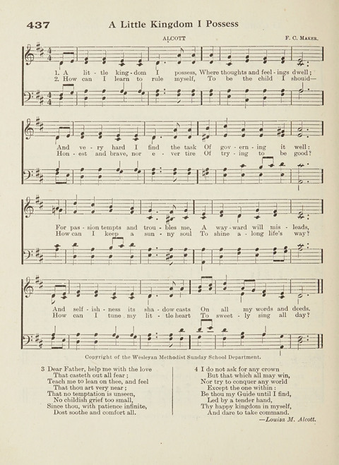 The New Canadian Hymnal: a collection of hymns and music for Sunday schools, young people