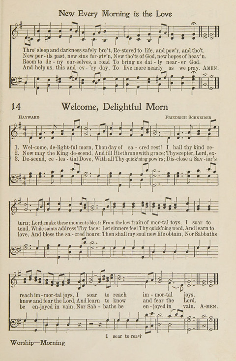 The New Church Hymnal page 11