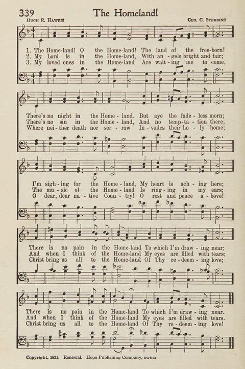 The New Church Hymnal page 250