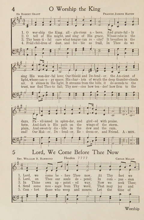 The New Church Hymnal page 4