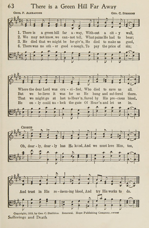 The New Church Hymnal page 45