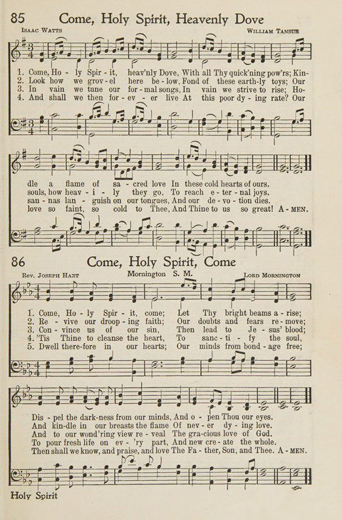 The New Church Hymnal page 61