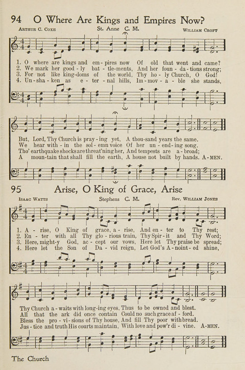 The New Church Hymnal page 67