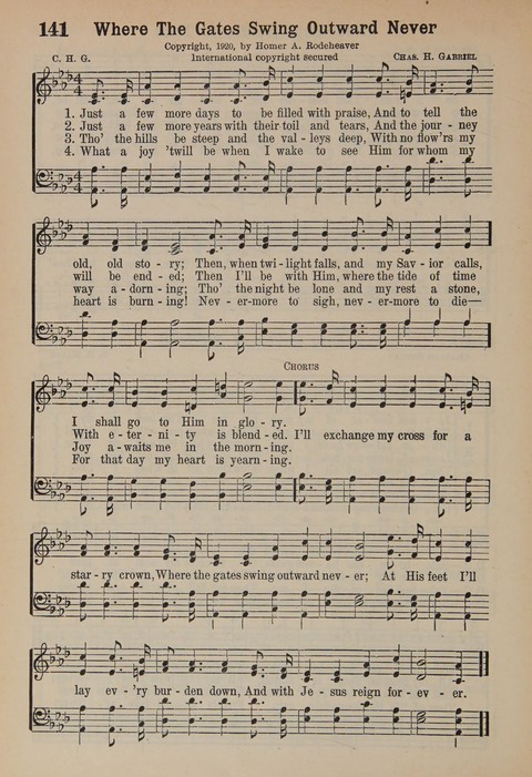 The New Cokesbury Hymnal: For General Use In Religious Meetings page 110