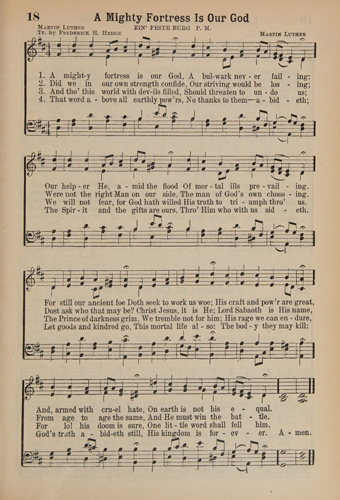The New Cokesbury Hymnal: For General Use In Religious Meetings page 13