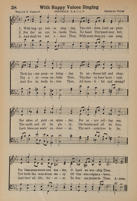The New Cokesbury Hymnal: For General Use In Religious Meetings page 28