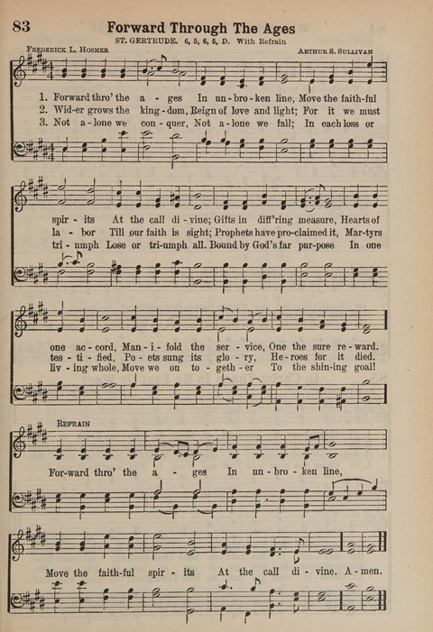 The New Cokesbury Hymnal: For General Use In Religious Meetings page 65