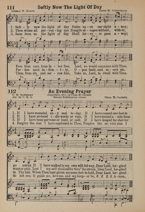 The New Cokesbury Hymnal: For General Use In Religious Meetings page 88