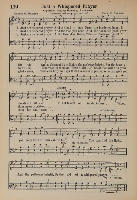 The New Cokesbury Hymnal: For General Use In Religious Meetings page 94