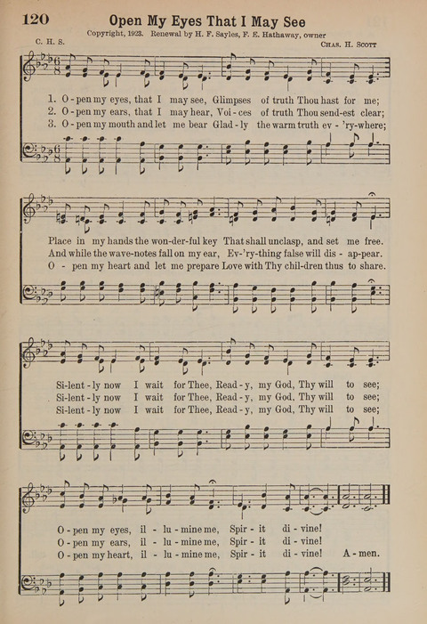 The New Cokesbury Hymnal: For General Use In Religious Meetings page 95