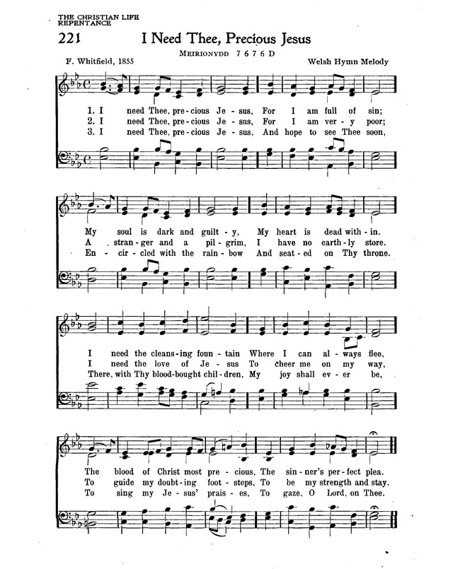 The New Christian Hymnal page 192