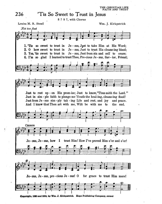 The New Christian Hymnal page 203