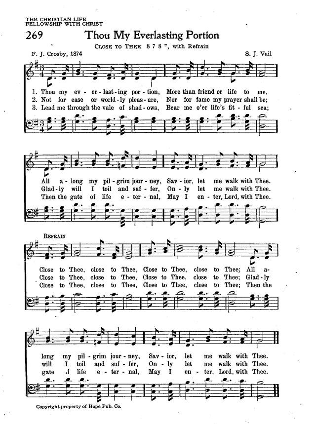 The New Christian Hymnal page 232