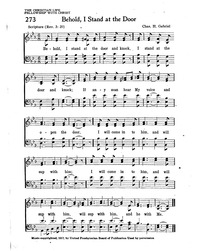 Behold I Stand At The Door Hymnary Org
