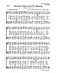 Wedding Hymns and songs: Heavenly Father, Send Thy Blessing.txt - lyrics,  chords and PDF
