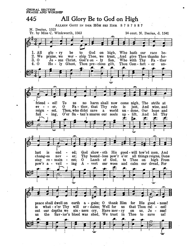 The New Christian Hymnal page 386