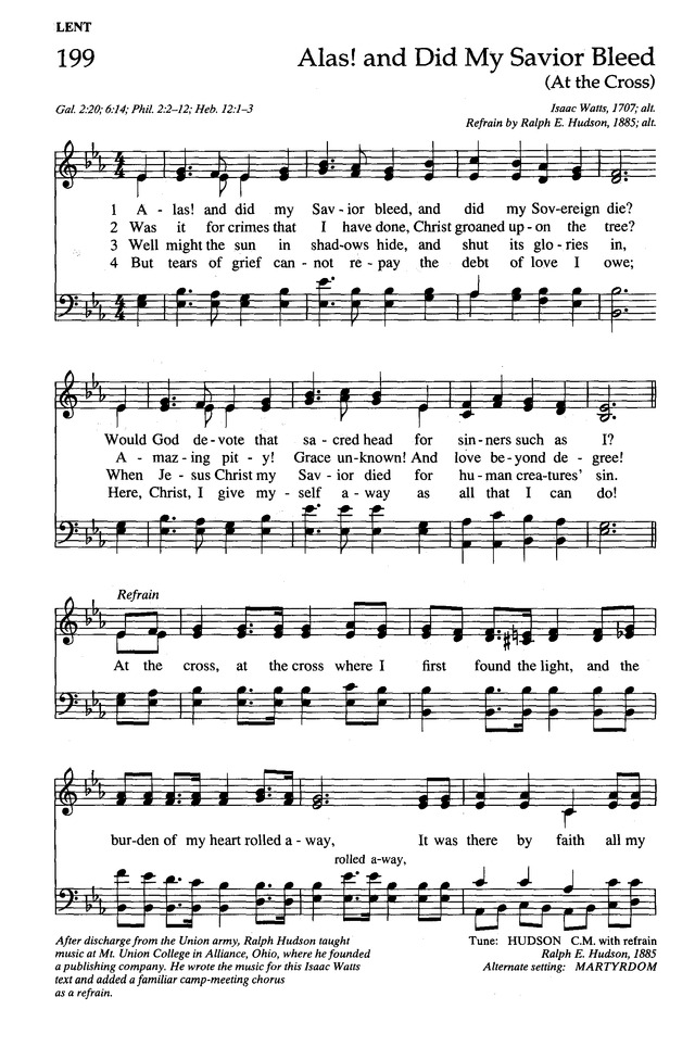 The New Century Hymnal page 289