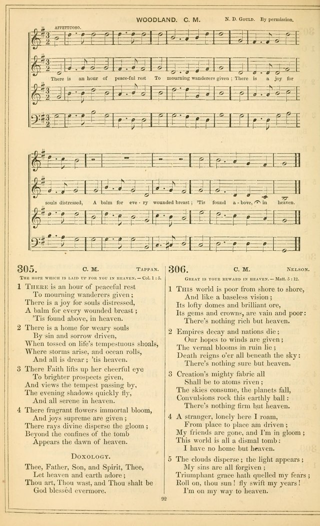The New Congregational Hymn and Tune Book, for Public, Social and Private  Worship page 107