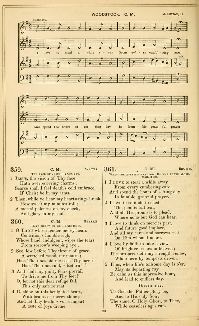 The New Congregational Hymn and Tune Book, for Public, Social and Private  Worship page 125