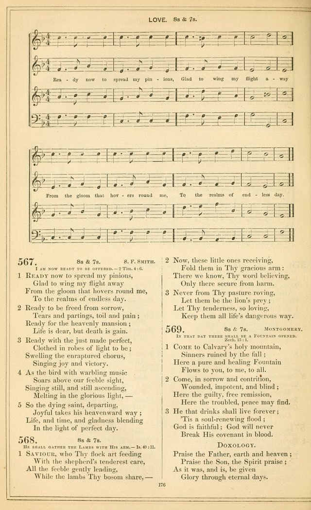 The New Congregational Hymn and Tune Book, for Public, Social and Private  Worship page 191