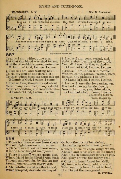 New Christian Hymn and Tune Book page 200