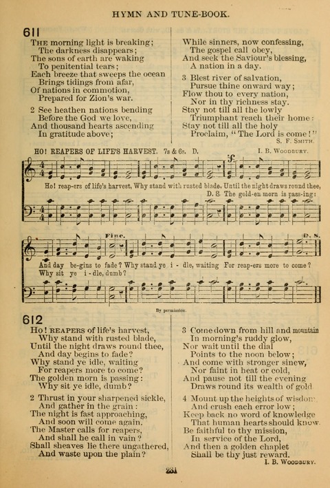 New Christian Hymn and Tune Book page 230