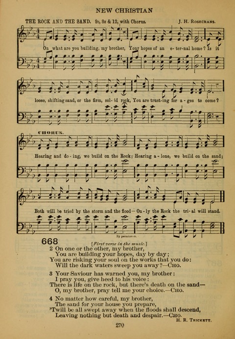 New Christian Hymn and Tune Book page 269