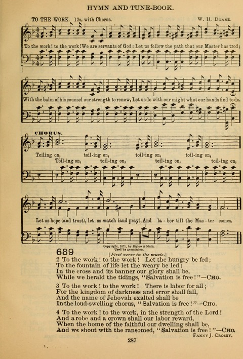 New Christian Hymn and Tune Book page 286