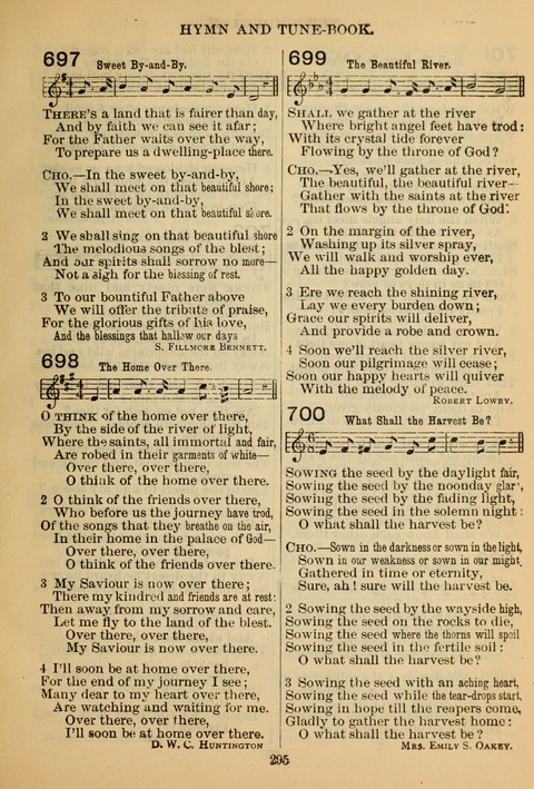 New Christian Hymn and Tune Book page 294