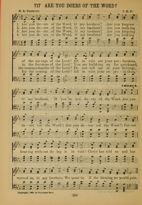 New Christian Hymn and Tune Book page 303