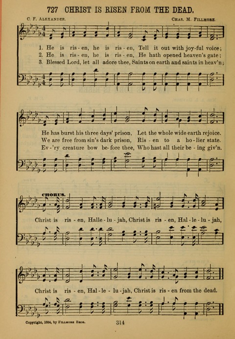 New Christian Hymn and Tune Book page 313