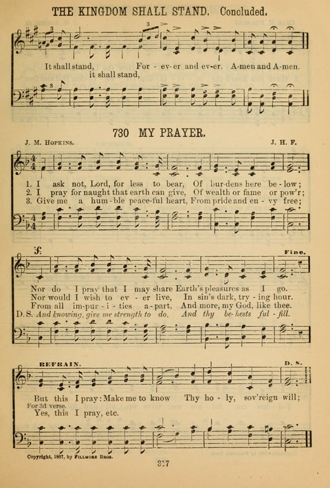 New Christian Hymn and Tune Book page 316